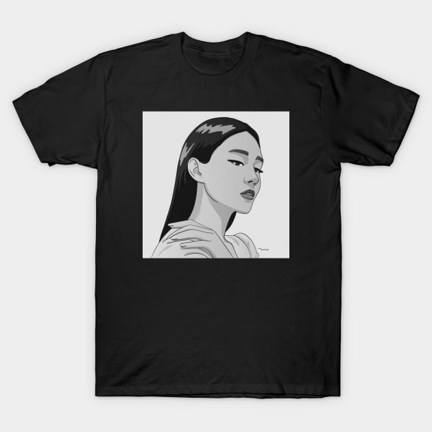 Thoughtful (v2) T-Shirt by Derlis Santacruz - Designs